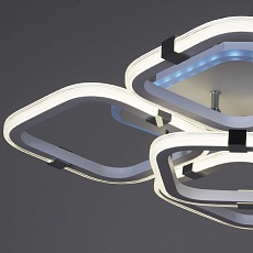 Потолочная светодиодная люстра Reluce 06321-3.3-05 WH+CR (RGB) 4