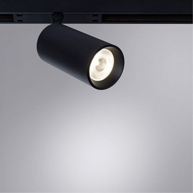 Трековый светодиодный светильник Arte Lamp Optima A7262PL-1BK Фото № 2