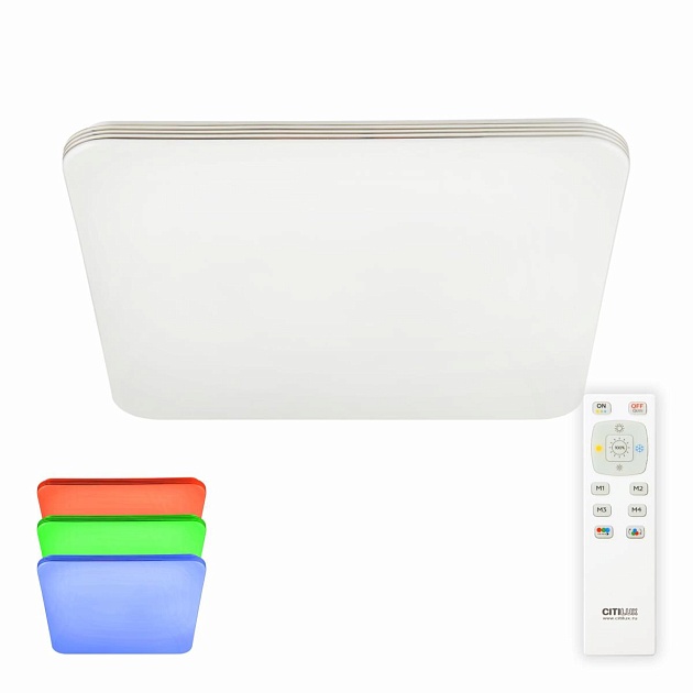 Потолочный светодиодный светильник Citilux Симпла CL714K680G Фото № 1