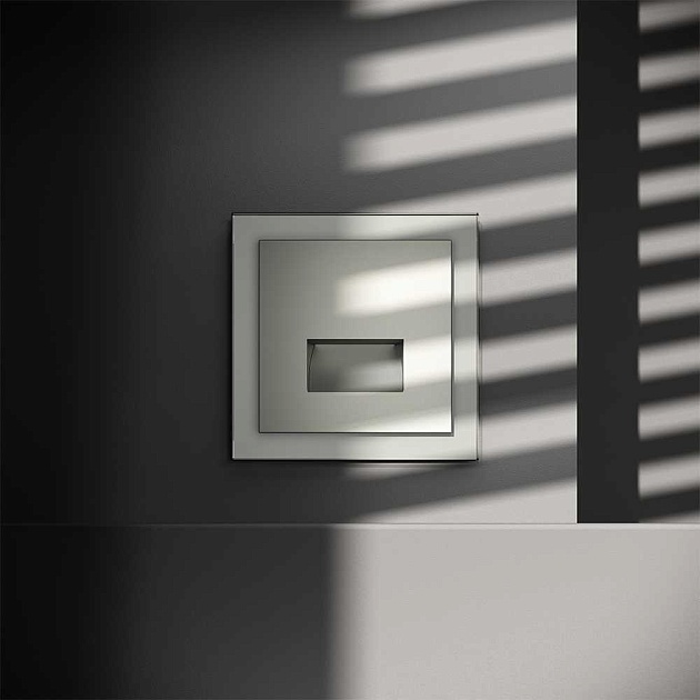 Подсветка светодиодная встраиваемая Voltum S70, (сталь) VLS070605 Фото № 6