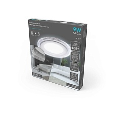 Встраиваемый светодиодный светильник Gauss Backlight Bubbles с подсветкой BL317 3