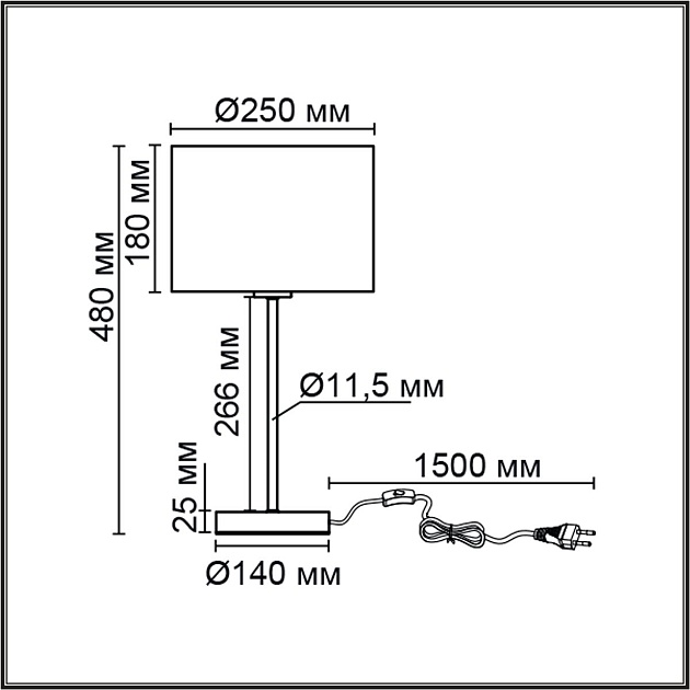Настольная лампа Lumion Moderni Nikki 8250/1T изображение 2 Настольная лампа Lumion Moderni Nikki 8250/1T Фото № 2
