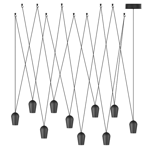 Подвесной светодиодный светильник Loft IT Blackout 10357/10 Фото № 1