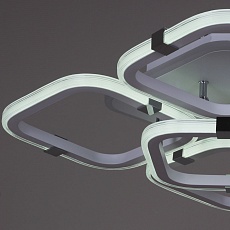 Потолочная светодиодная люстра Reluce 06321-3.3-05 WH+CR (RGB) 2