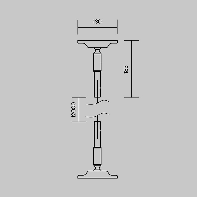 Тросовая система Maytoni Teras LM-B-12M изображение 5 Тросовая система Maytoni Teras LM-B-12M Фото № 5