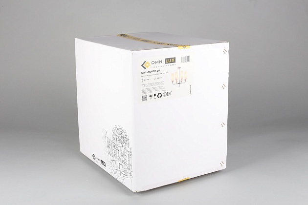 Подвесная люстра Omnilux Parrini OML-99607-08 изображение 6 Подвесная люстра Omnilux Parrini OML-99607-08 Фото № 6