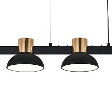 Подвесная светодиодная люстра Indigo Traforo 11059/5PL Black V000184L 1