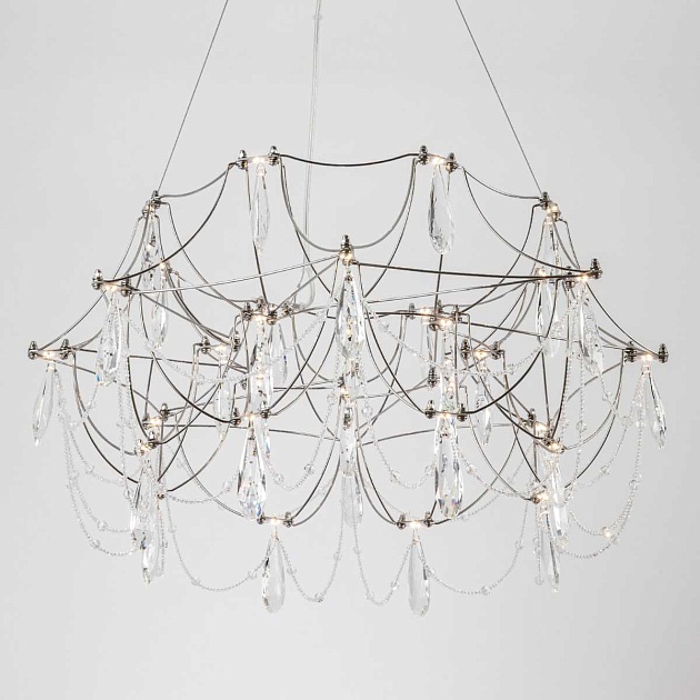 Подвесная светодиодная люстра Modelux Premium ML.5603.600P СН Фото № 2