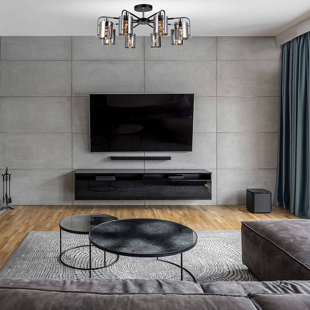 Потолочная люстра Escada Elegant 671/8P Chrome Фото № 2