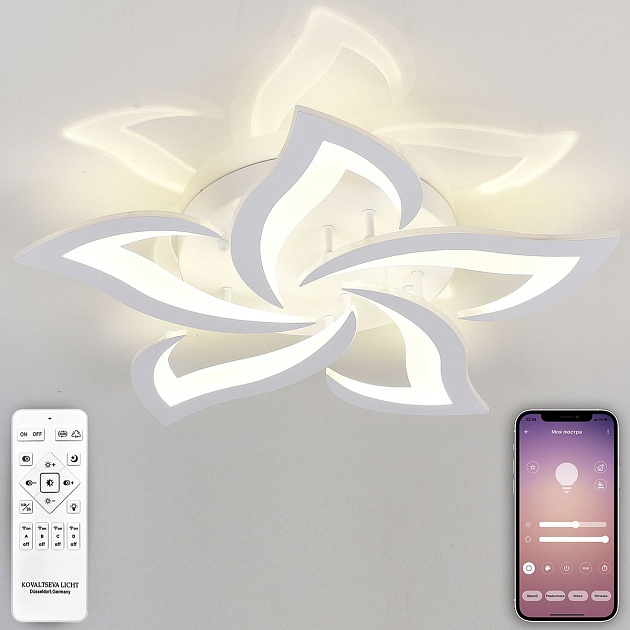 Потолочная светодиодная люстра Natali Kovaltseva Innovation Style 83002 изображение 6 Потолочная светодиодная люстра Natali Kovaltseva Innovation Style 83002 Фото № 6