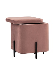 Пуф Stool Group Грейс велюр квадрат пыльно-розовый vd-grays-kv-b15 2