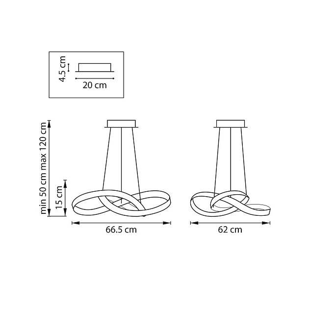 Люстра подвесная Saturno Lightstar 749487 Фото № 2