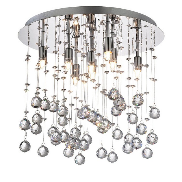 Потолочный светильник Ideal Lux Moonlight PL8 Cromo 077796 изображение 1 Потолочный светильник Ideal Lux Moonlight PL8 Cromo 077796 Фото № 1