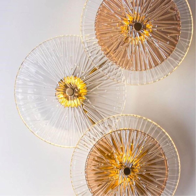 Настенный светодиодный светильник Arte Lamp Ajour A1258AP-4PB Фото № 3