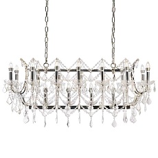 Люстра Loft-Concept RH Rococo Iron & Crystal Chandelier 40.350-0