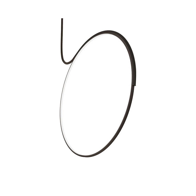 Подвесной светодиодный светильник Italline IT013-6025 black 3000K Фото № 2