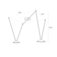 Трековая ременная система Denkirs Belty Set DK55SET03-01-DG 1