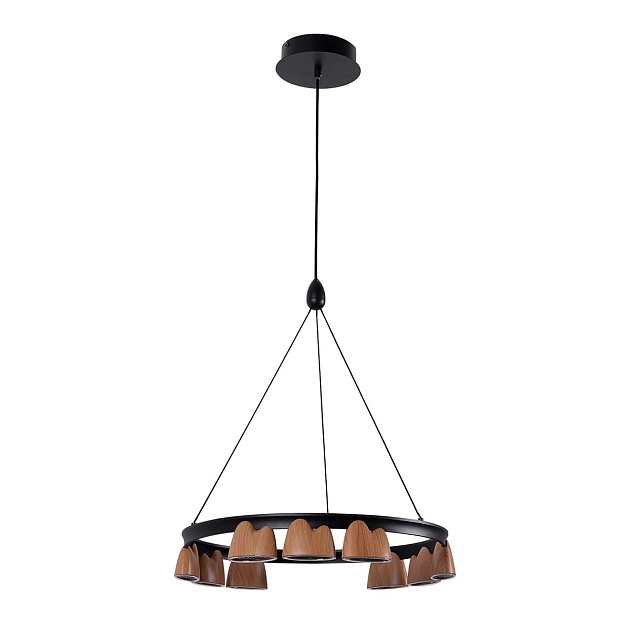 Подвесная светодиодная люстра Favourite Interline 4266-9P изображение 1 Подвесная светодиодная люстра Favourite Interline 4266-9P Фото № 1