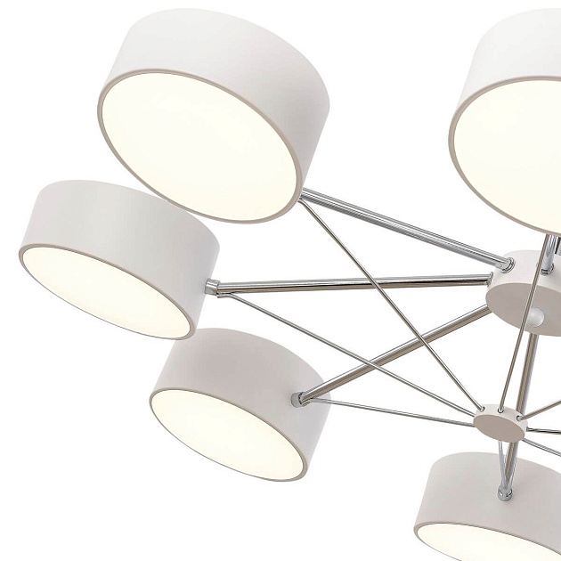 Потолочная светодиодная люстра Evoluce Valle SLE6005-502-08 изображение 5 Потолочная светодиодная люстра Evoluce Valle SLE6005-502-08 Фото № 5