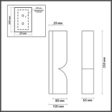 Настенный светильник Odeon Light MARBELLA 6685/10WL 2