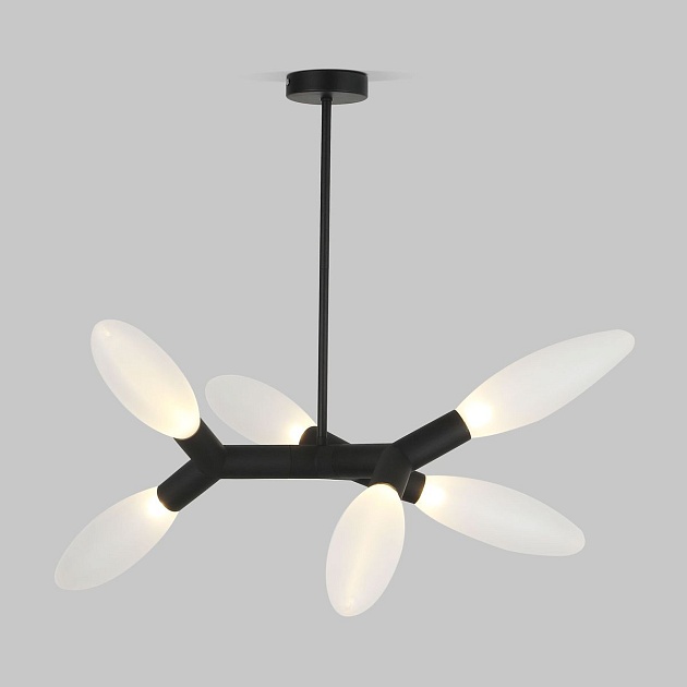 Потолочная люстра Eurosvet Covalent 30180/6 черный Фото № 1