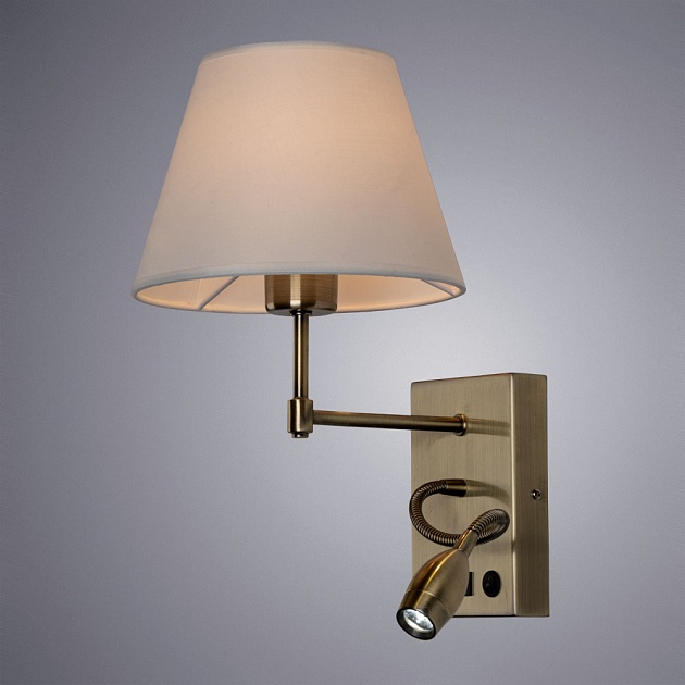 Бра Arte Lamp Elba A2581AP-2AB изображение 3 Бра Arte Lamp Elba A2581AP-2AB Фото № 3