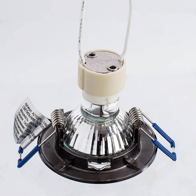 Встраиваемый светильник Arte Lamp Basic A2103PL-1AB Фото № 2