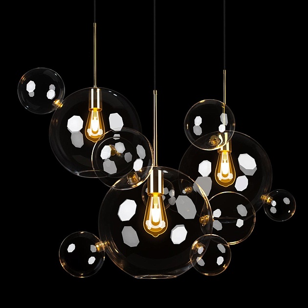 Подвесная люстра Loft IT Bolle 2034-D3 изображение 2 Подвесная люстра Loft IT Bolle 2034-D3 Фото № 2