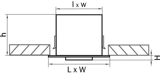 Встраиваемый светильник Lightstar Cardano 214137 Фото № 2
