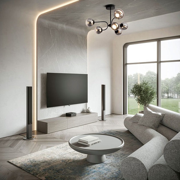 Потолочная светодиодная люстра Freya Arch FR6178CL-L30B изображение 6 Потолочная светодиодная люстра Freya Arch FR6178CL-L30B Фото № 6