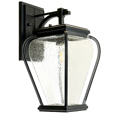 Светильник садово-парковый Feron PL741 на стену вниз  60W E27 230V, черный 51274 5