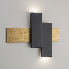 Настенный светодиодный светильник Indigo Avanzato 14023/2W Gold stone V000118L 2