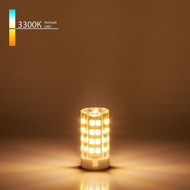 Лампа светодиодная Elektrostandard G9 7W 3300K прозрачная a049857 изображение 2 Лампа светодиодная Elektrostandard G9 7W 3300K прозрачная a049857 Фото № 2