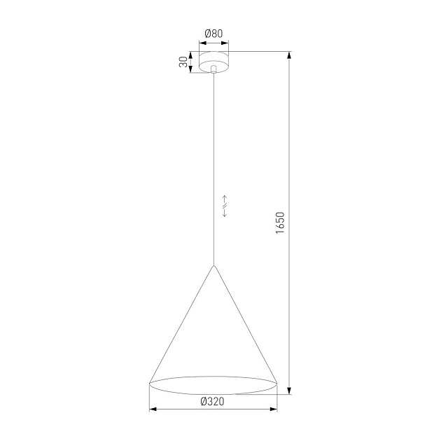 Подвесной светильник TK Lighting 10009 Cono изображение 2 Подвесной светильник TK Lighting 10009 Cono Фото № 2