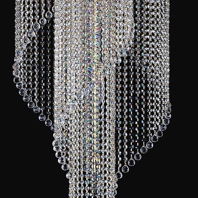 Каскадная люстра Artglass Poema CE изображение 2 Каскадная люстра Artglass Poema CE Фото № 2