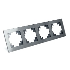 Рамка 4-постовая Stekker Катрин графит GFR00-7004-06 39542 3