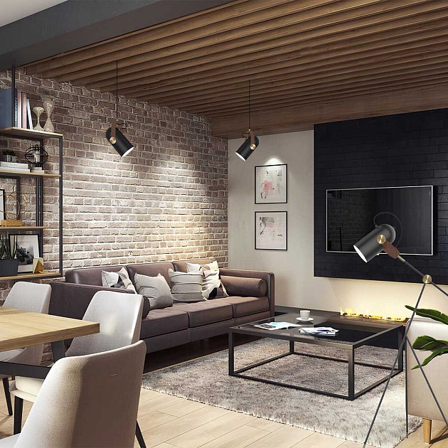 Подвесной светильник Crystal Lux KRUS SP1 BLACK Фото № 2