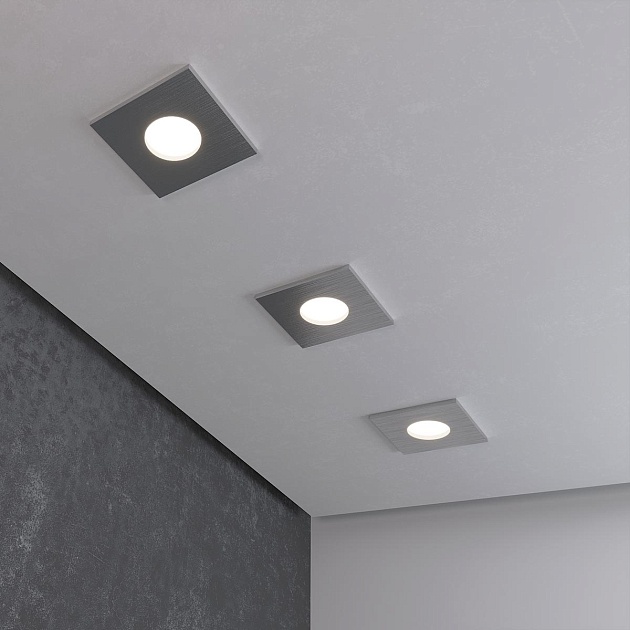 Встраиваемый светильник Elektrostandard 126 MR16 серебро a053363 изображение 3 Встраиваемый светильник Elektrostandard 126 MR16 серебро a053363 Фото № 3