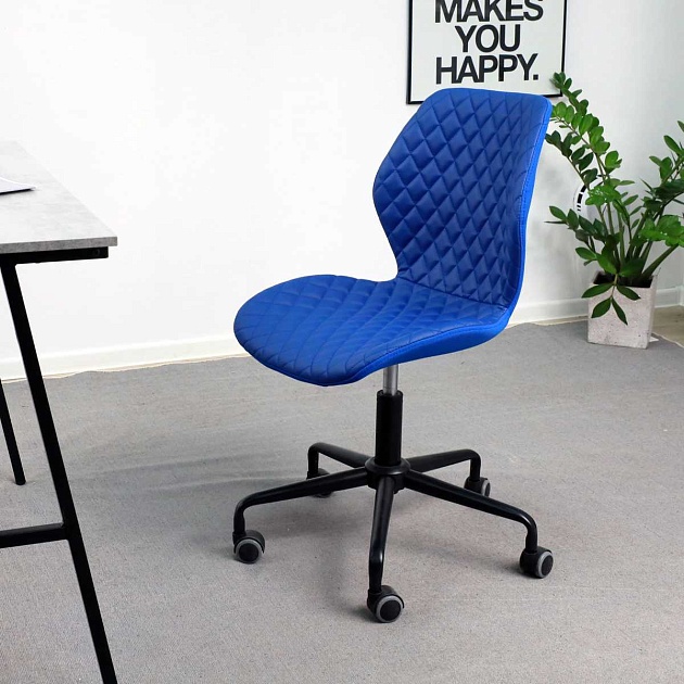 Детское кресло AksHome Delfin синий, экокожа 69734 Фото № 9