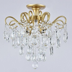 Потолочная люстра Reluce 04066-0.3-04 MATT GOLD+CR 3