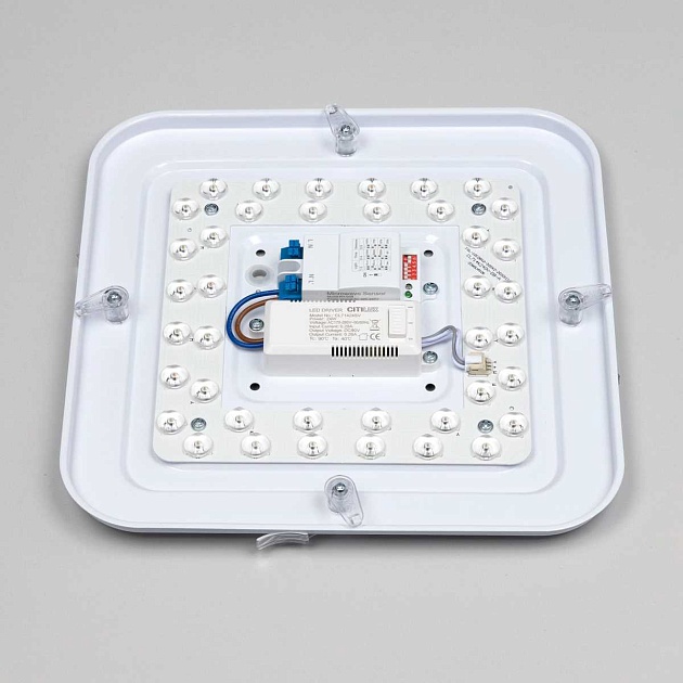 Потолочный светодиодный светильник Citilux Симпла CL714K24SV Фото № 2