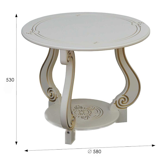 Журнальный стол Мебелик Грация (М) 002131 Фото № 3