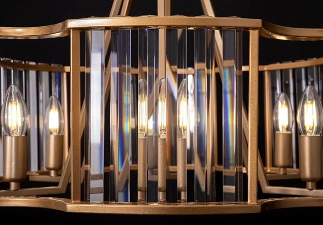 Подвесная люстра Maytoni Solar MOD087PL-06G изображение 2 Подвесная люстра Maytoni Solar MOD087PL-06G Фото № 2