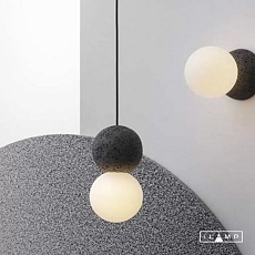 Бра iLamp Foxtrot 10695W/1-D100 BK-WH 2