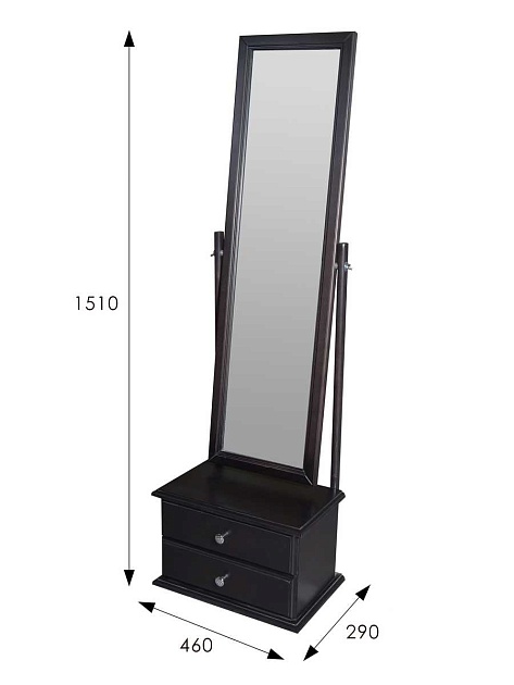 Зеркало напольное Мебелик Селена 000345 Фото № 3