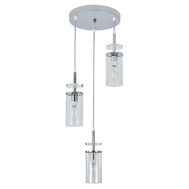 Подвесная люстра Escada Avolto 10191/3 Chrome Фото № 1