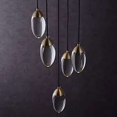 Подвесная светодиодная люстра Romatti Kobo Fiera 8848-5H 2