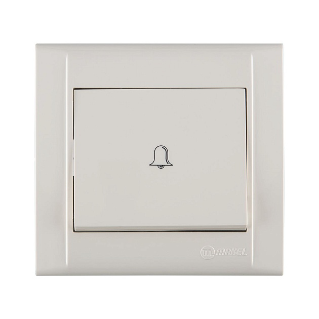 Кнопка звонка Makel Defne 42010050 Фото № 1