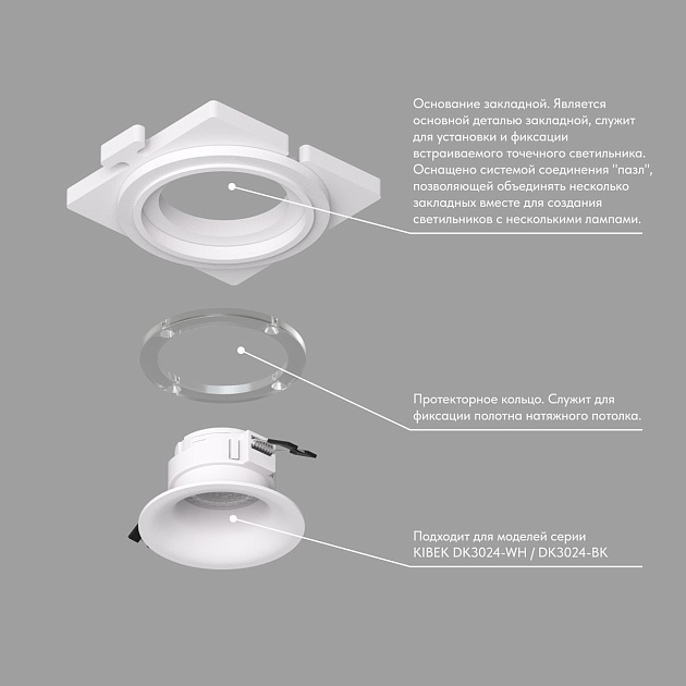 Закладная панель Denkirs DK3024-SCB Фото № 6