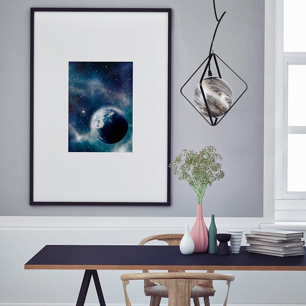 Подвесной светильник Gerhort G51209/1BK Фото № 3